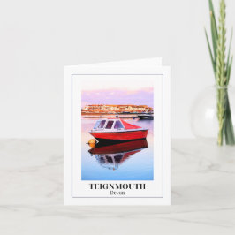 River Teign, Teignmouth, Devon カード