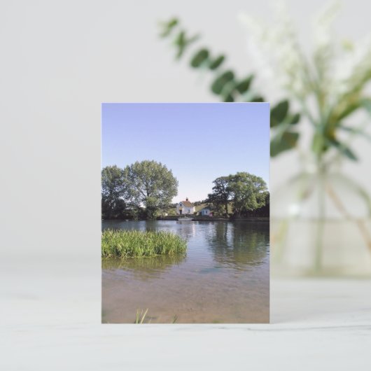 River Thames, Bourne End, Bucks, UK ポストカード (スタンド正面)