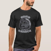 River Warrior Flathead Catfish  Tシャツ (正面)