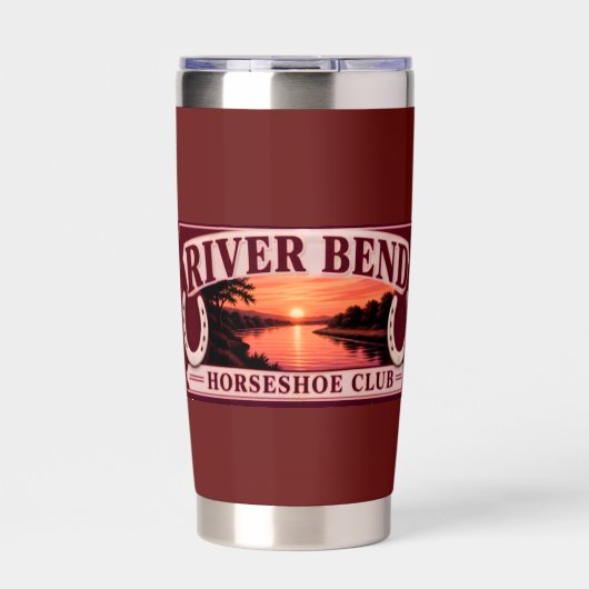 RiverBend HorseShoe Club タンブラー (正面)