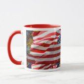 Riverdale、ニューヨーク、米国。 ワインの里 マグカップ (左)