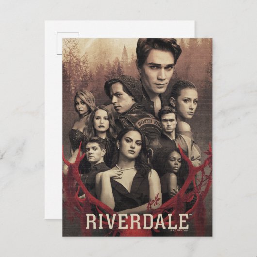 Riverdale Deer Skull Poster ポストカード (正面/裏面)