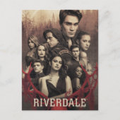 Riverdale Deer Skull Poster ポストカード (正面)
