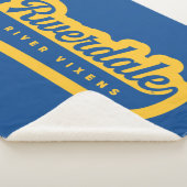 Riverdale River Vixensロゴ シェルパブランケット (3/4)