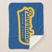 Riverdale River Vixensロゴ シェルパブランケット (正面)