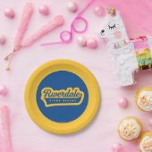 Riverdale River Vixensロゴ ペーパープレート (パーティー)