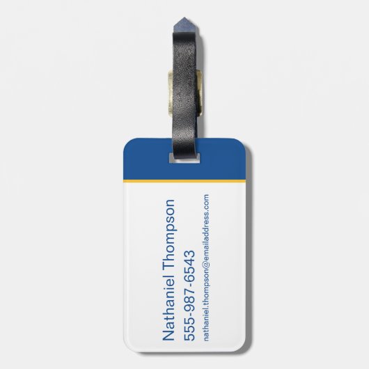 Riverdale River Vixensロゴ ラゲッジタグ (裏面縦)