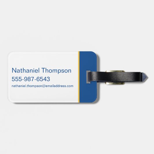 Riverdale River Vixensロゴ ラゲッジタグ (裏面横)