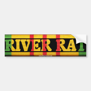 Riverine Inf。 川のラットVSM バンパーステッカー