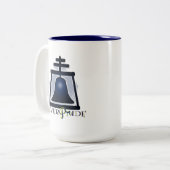 RiverPride -ある調子を与えられるコーヒー・マグ2 (15のoz) ツートーンマグカップ (正面左)