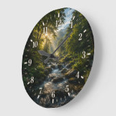 Rivers Clock 2026 Version ラージ壁時計 (傾斜)