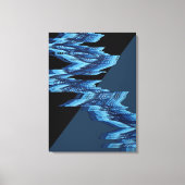 Rivers Flow Pattern  キャンバスプリント (正面)