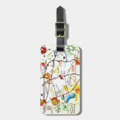 Riverside CA Vintage Map  ラゲッジタグ (正面縦)