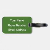 Riverside CA Vintage Map  ラゲッジタグ (裏面横)