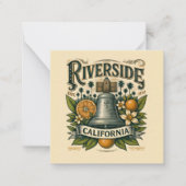 Riverside California  ノートカード (正面)