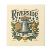 Riverside California ノートパッド (正面)