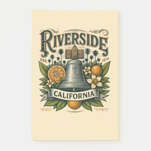 Riverside California  ポストイット (正面)