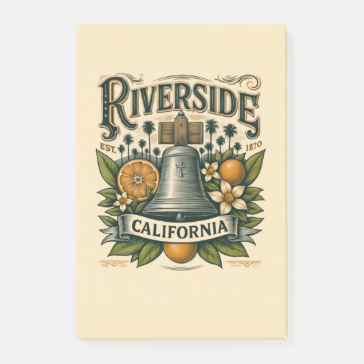 Riverside California  ポストイット (正面)