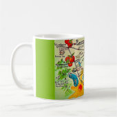 Riverside, Colorful Hand-Drawn California Mug コーヒーマグカップ (左)