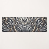 riveted metal curves  ヨガマット (正面(横))