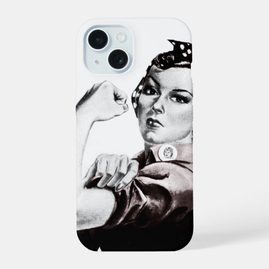 Riveterケースをロージーに – Mate iPhoneケース iPhone 15ケース (裏面)