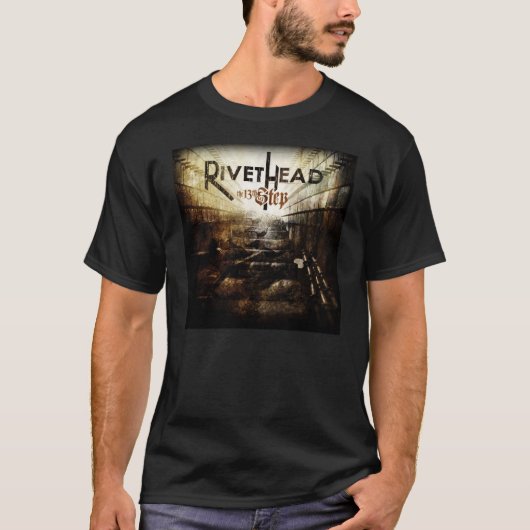 RIVETHEAD第13ステップアルバムカバー人のワイシャツ Tシャツ (正面)