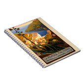 Rivieraイタリアン Europe Italy旅行ポスター ノートブック (右側)