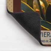 Rivieraイタリアン Europe Italy旅行ポスター マウスパッド (コーナー)