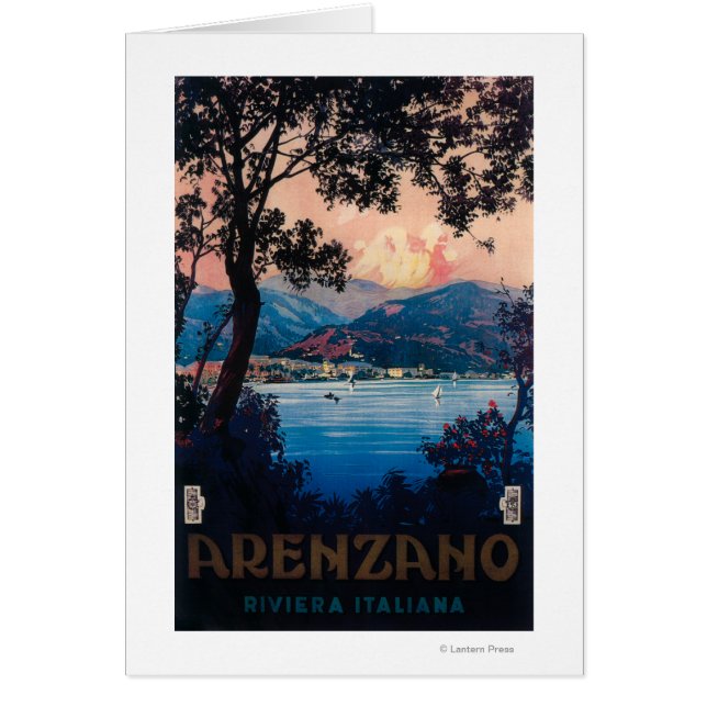 Riviera旅行イタリアンポスター (正面)