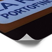 Riviera Italienneヴィンテージイタリアン旅行ポスター ポスター (角)