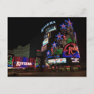 Riviera Las Vegasダブルイメージポストカード ポストカード