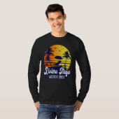 Riviera Maya 2023 Mexico Sunset Beach Retro Tシャツ (正面フル)