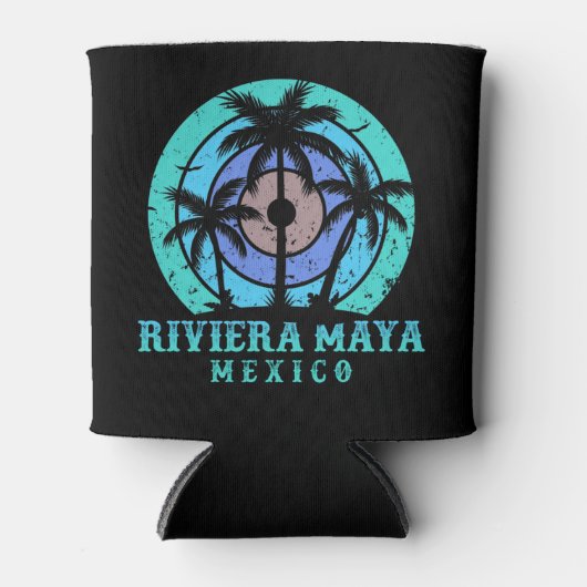 Riviera Maya Mexico 缶クーラー (正面)