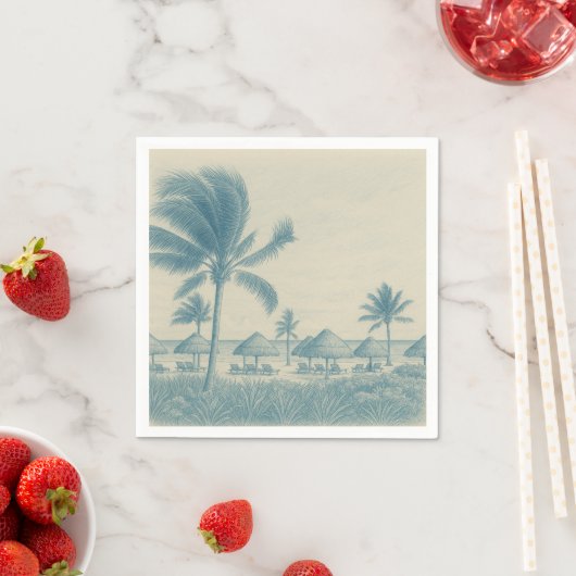 Riviera Paper Napkin スタンダードカクテルナプキン (インサイチュ)