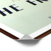 Riviera Vintage Travelフランスのポスター ポスター (角)