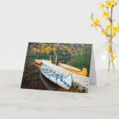 RivièreジェイクスCartier | Rabaskasの波止場 カード (黄色い花)