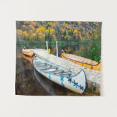 RivièreジェイクスCartier | Rabaskasの波止場 タペストリー (正面(横))