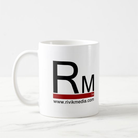 Rivik媒体のマグ コーヒーマグカップ (左)