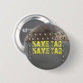 RIVITINGの名札 缶バッジ (正面&裏面)