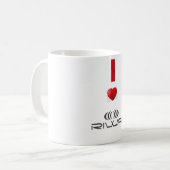 Riwayを愛するマグカップ コーヒーマグカップ (正面左)