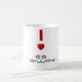 Riwayを愛するマグカップ コーヒーマグカップ (中央)