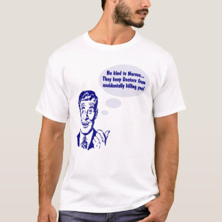 Riyah李のデザインはナースに親切です Tシャツ