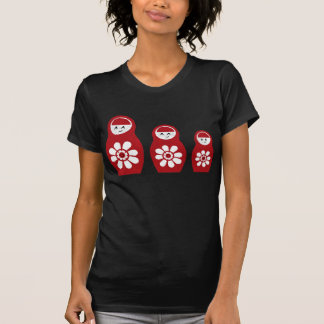 Riyah李はネスティング人形3を設計します Tシャツ