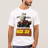RIZ 22 TSB ART G Tシャツ (正面)