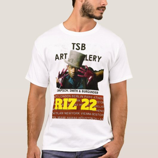 RIZ 22 TSB ART G Tシャツ (正面)