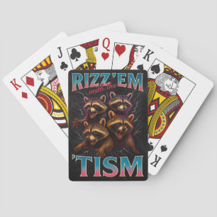 Rizz Em With The Tism Meme 自閉症 おもしろ アライグマ トランプ