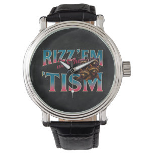 Rizz Em With The Tism Meme 自閉症 楽しい アライグマ 腕時計