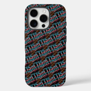 Rizz Em With The Tism Meme 自閉症 楽しい アライグマ iPhone 16 Proケース
