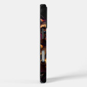 Rizz Em With The Tism Meme Autism Funny Racoon Case-Mate iPhoneケース (裏面 / 右)