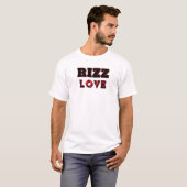 Rizz Love Fun スラング Tシャツ (正面フル)